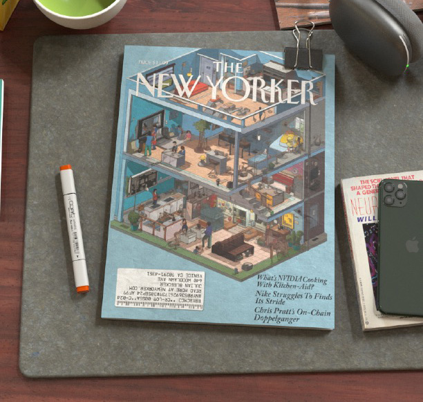 The New Yorker Magazine from the AI Future