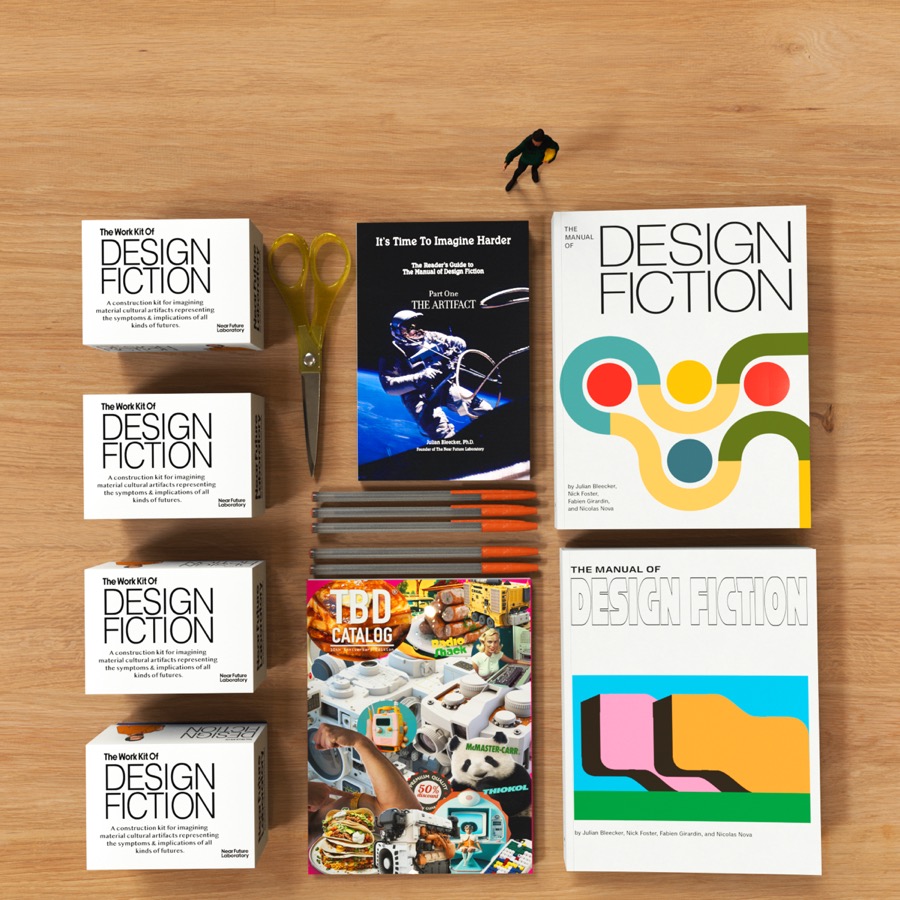 Books on Design Fiction from Near Future Laboratory