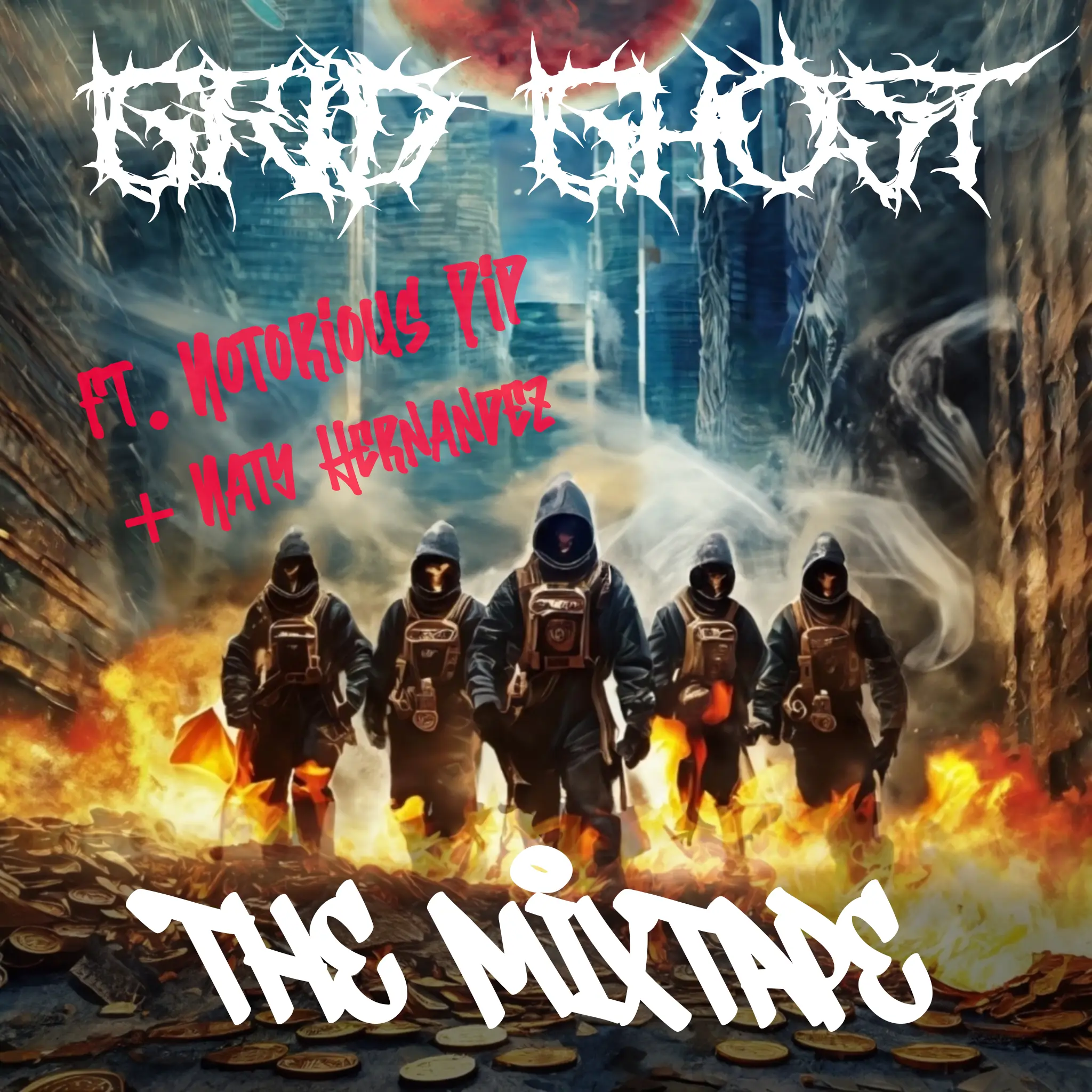 Promotional image for Grid Ghost - The Mixtape