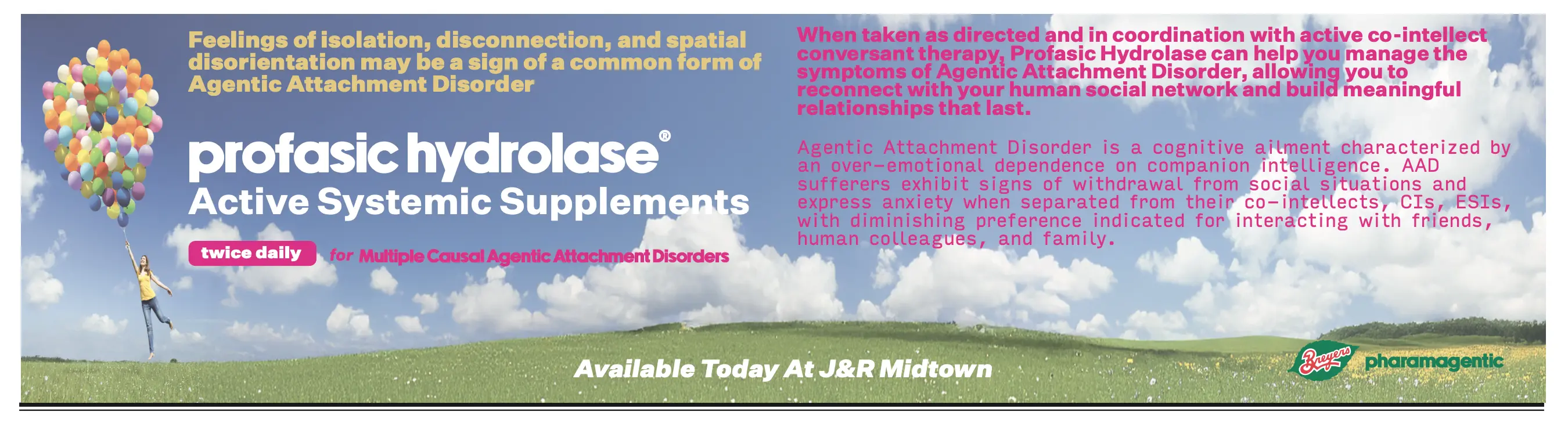 A supplement to help manage the symptoms of Agentic Attachment Disorder