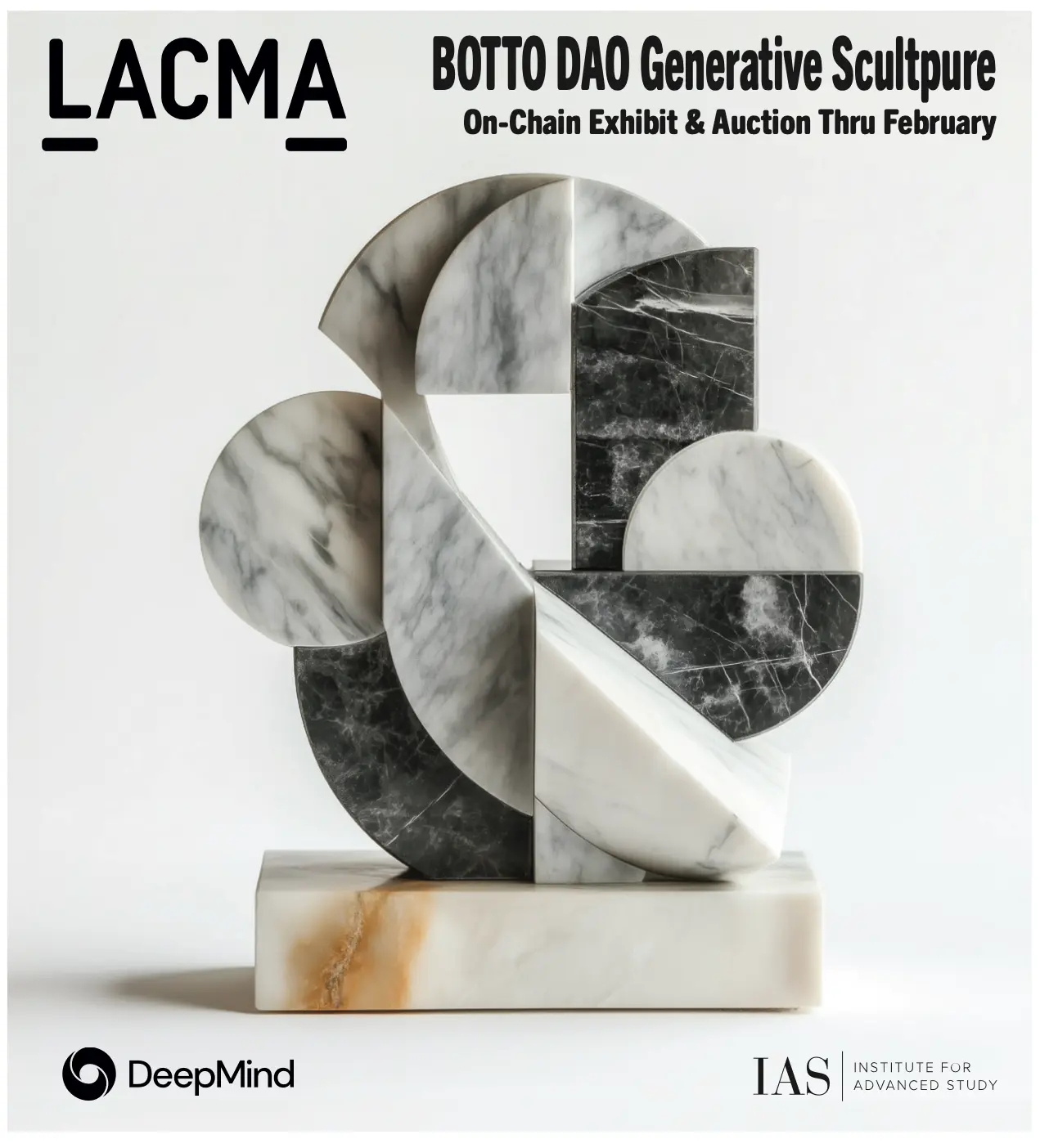 LACMA BOTTO DAO Generative Sculpture Design Fiction Advertisement