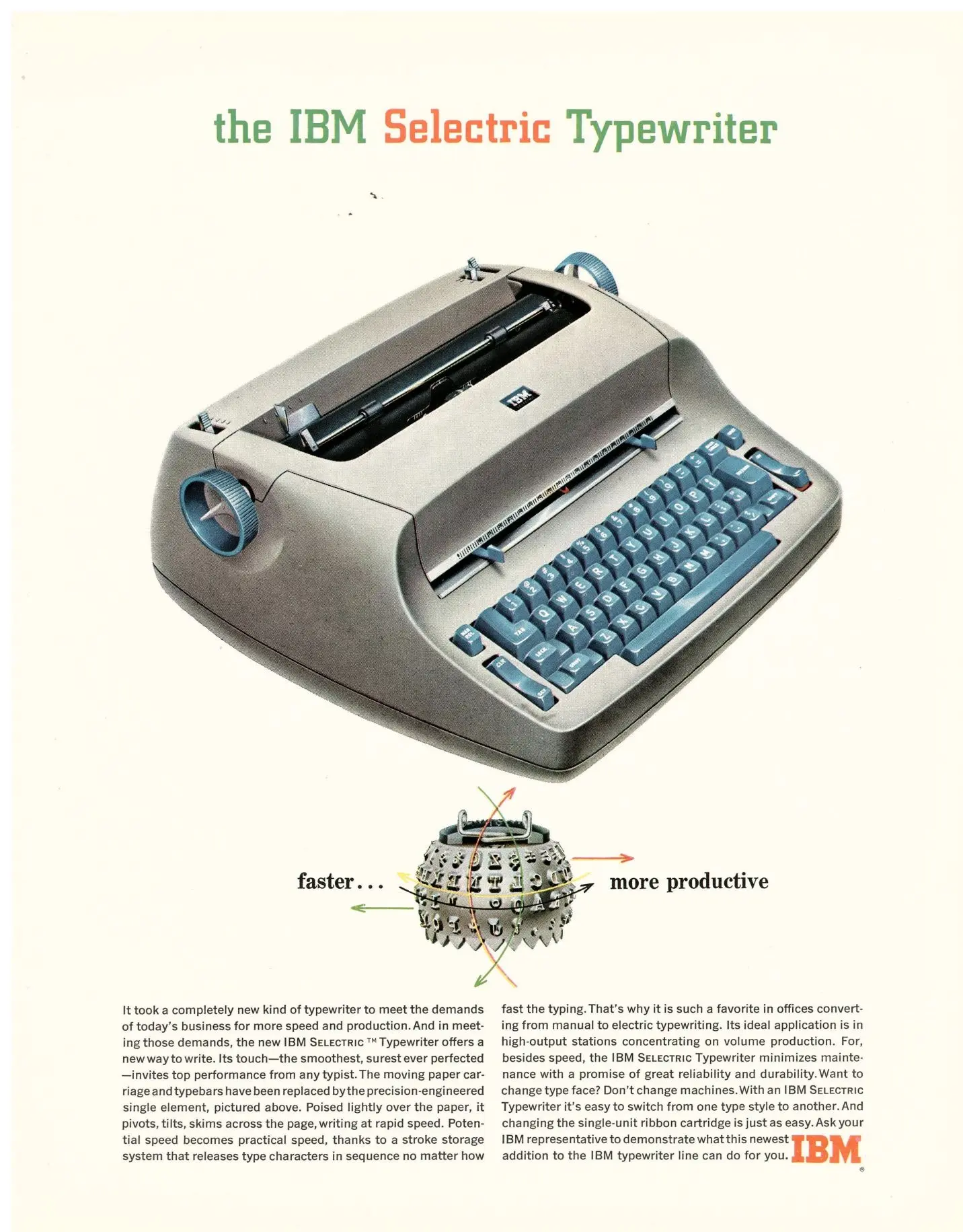 IBM Ghostwriter Selectric System 3600 a speculative Design Fiction artifact