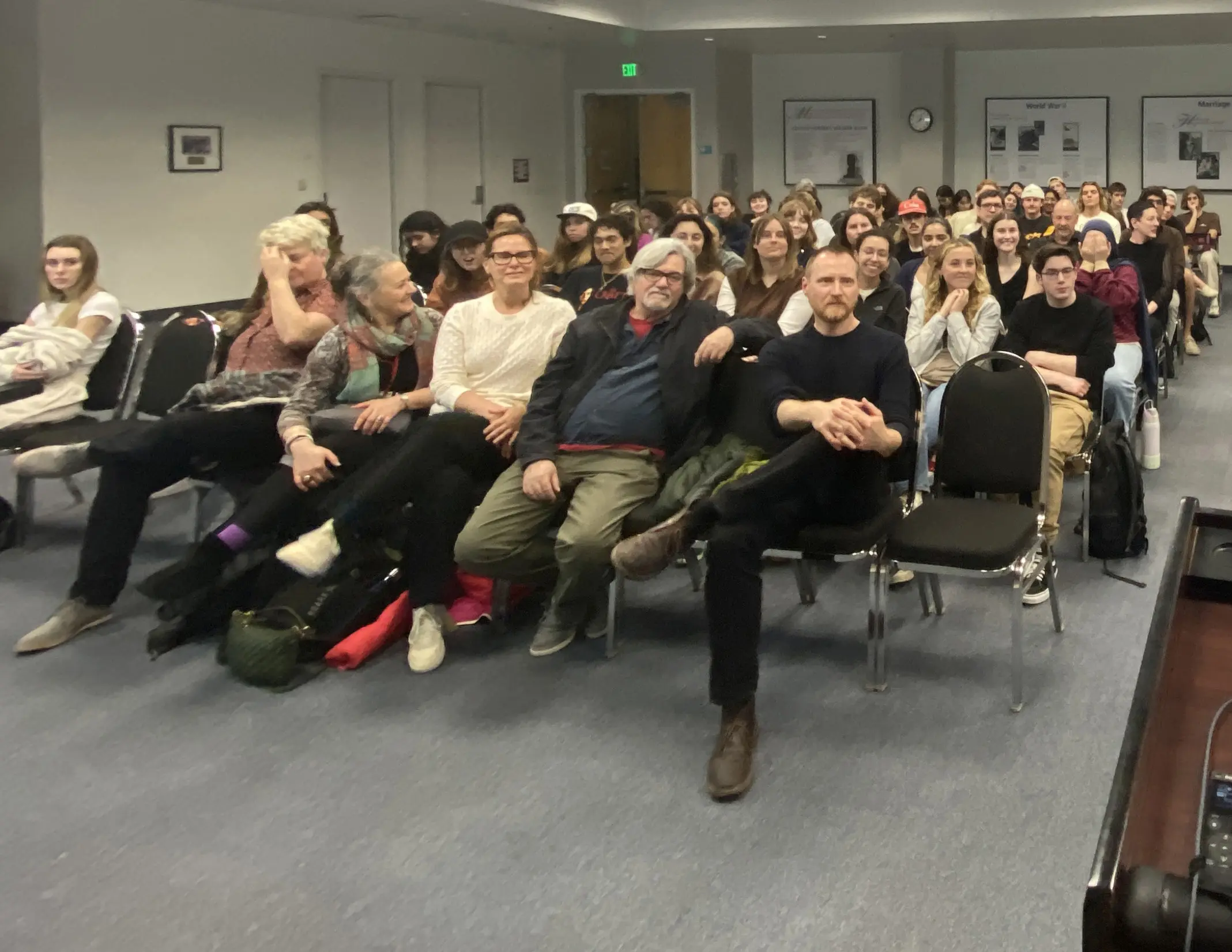 Audience at the 2024 Chapman University Bensussen Lecture in the Arts