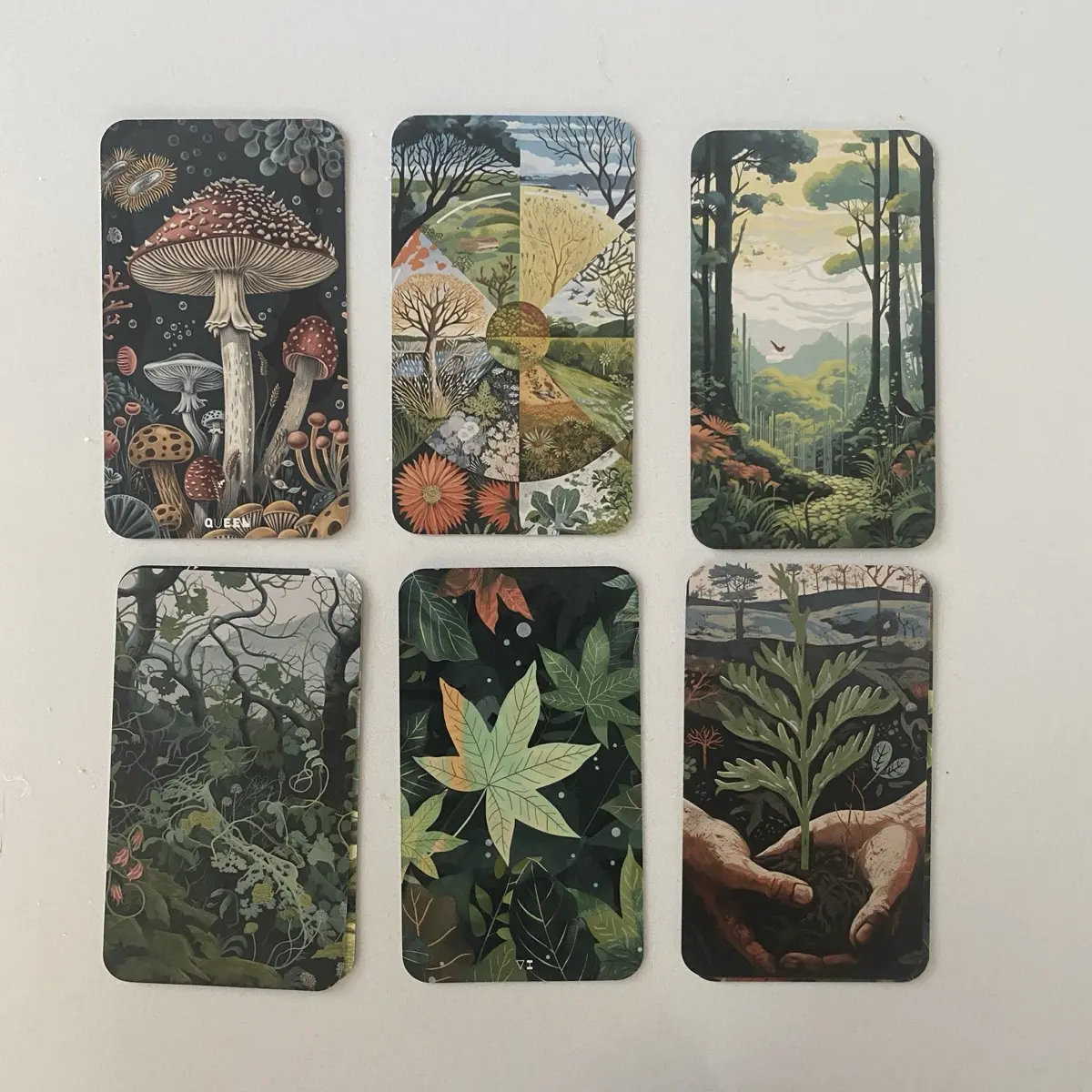 Images from the Near Future Laboratory Blog Post gabby morris grounded wisdom tarot deck