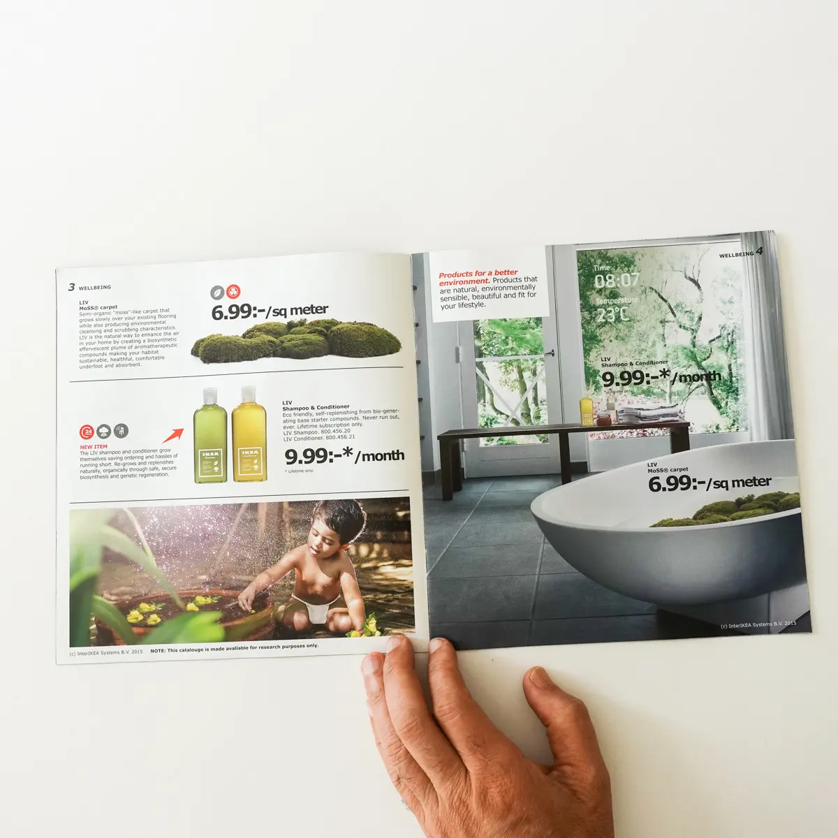 A photo from the Design Fiction project An IKEA Catalog from a Near Future by Julian Bleecker