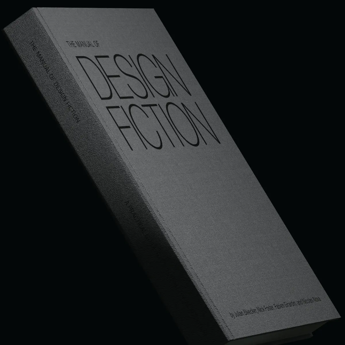 A photo from or of the book The Manual of Design Fiction (Hardcover) by Julian Bleecker