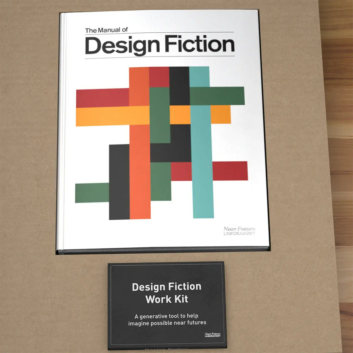 A photo from or of the book The Manual of Design Fiction (Hardcover) by Julian Bleecker