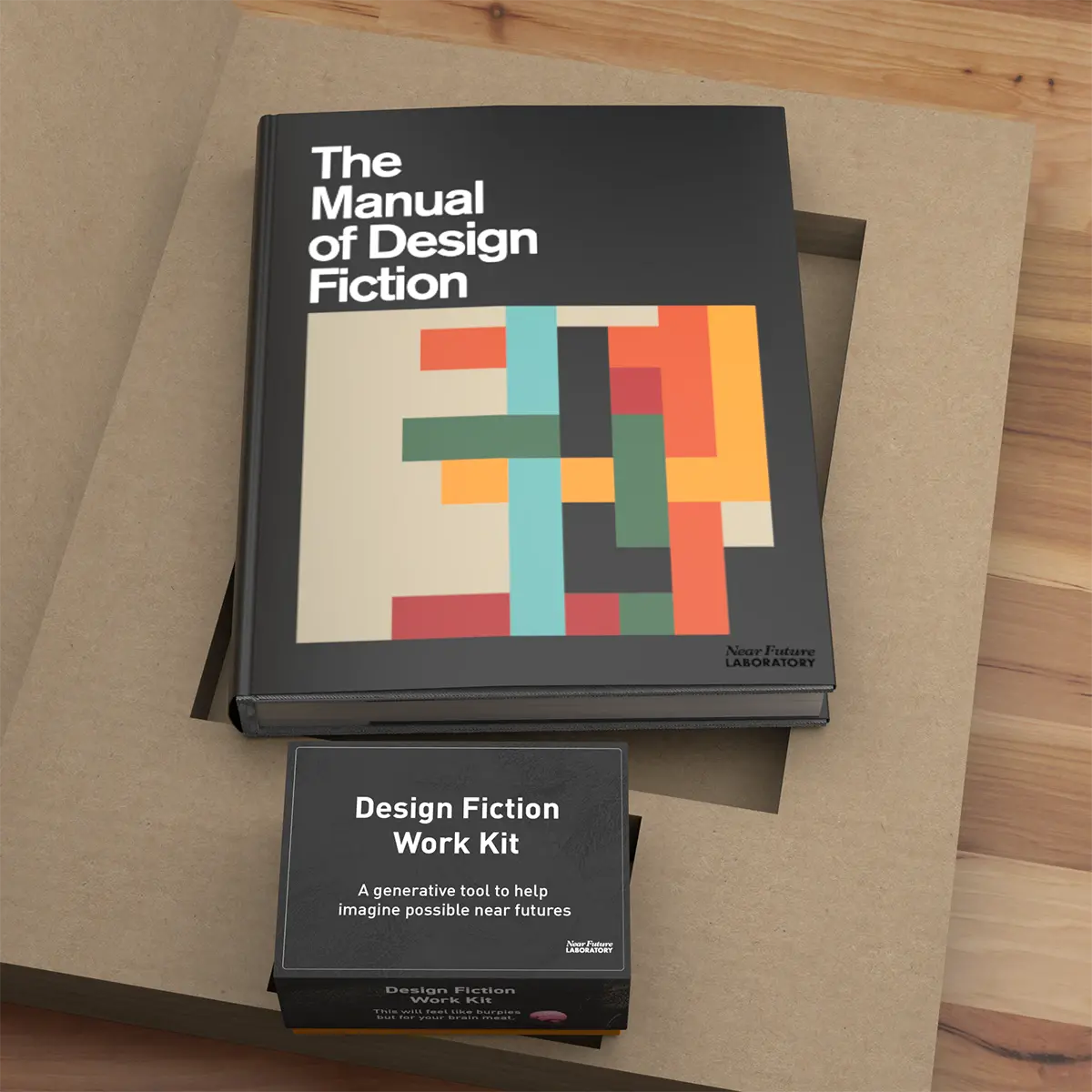 A photo from or of the book The Manual of Design Fiction (Hardcover) by Julian Bleecker