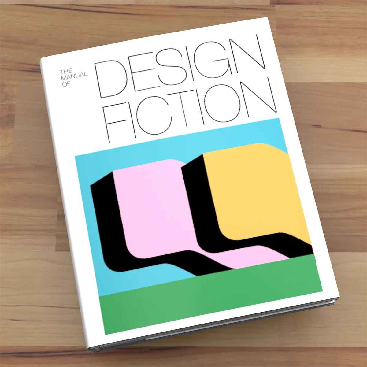 A photo from or of the book The Manual of Design Fiction (Hardcover) by Julian Bleecker