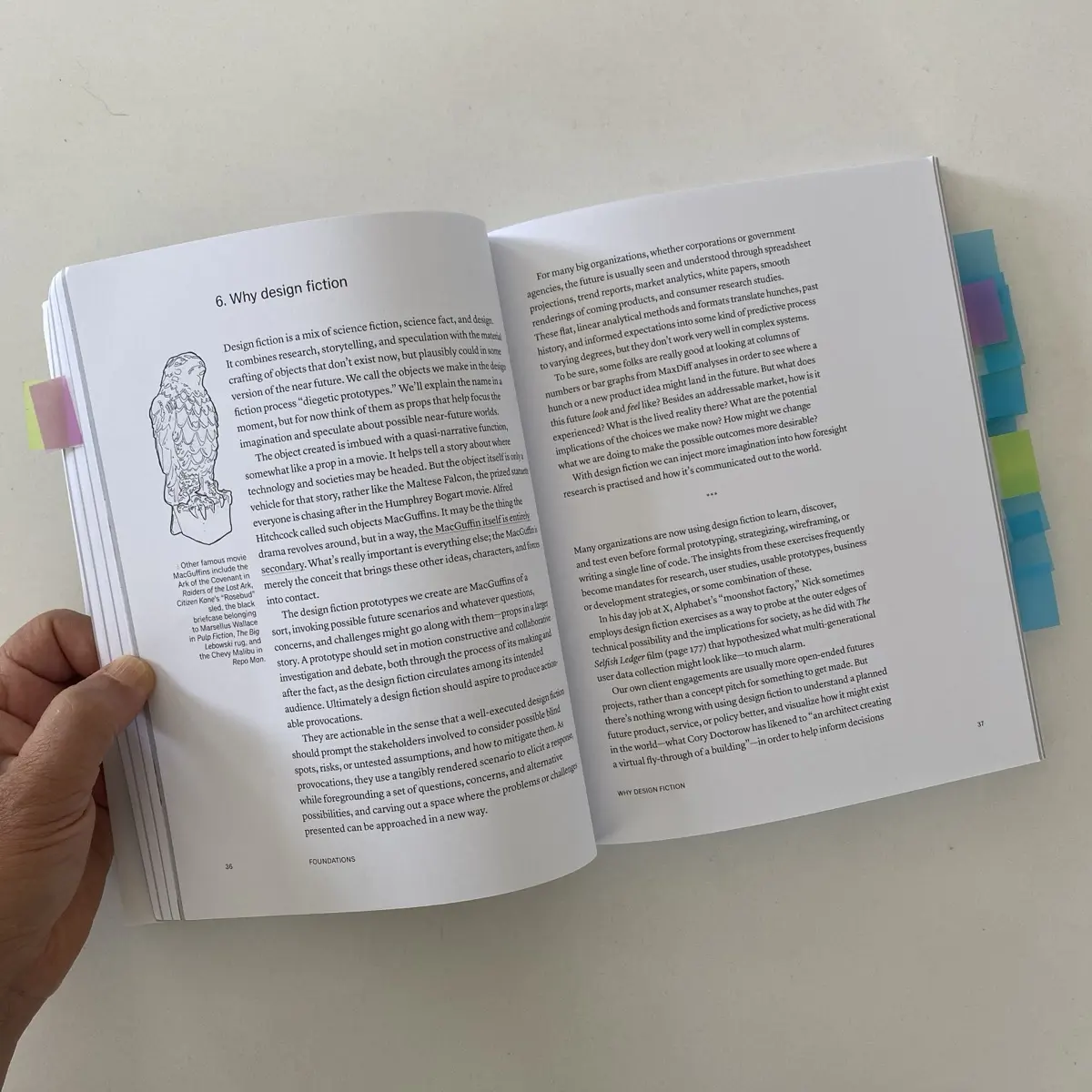 A photo from or of the book The Manual of Design Fiction (Softcover) by Julian Bleecker