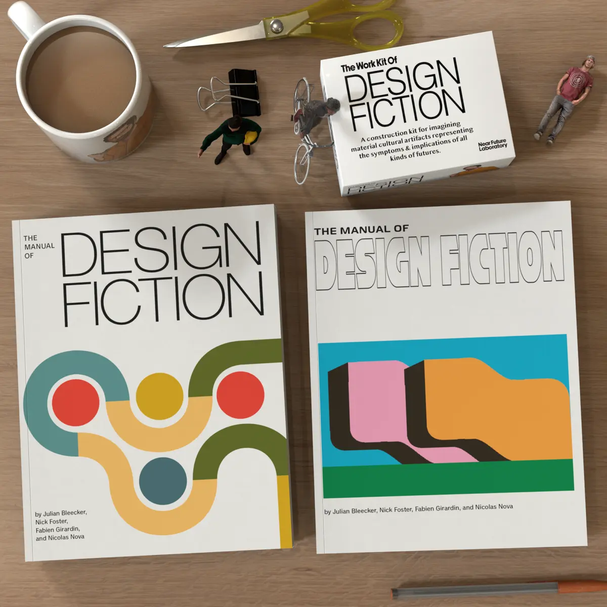 A photo from or of the book The Manual of Design Fiction (Softcover) by Julian Bleecker