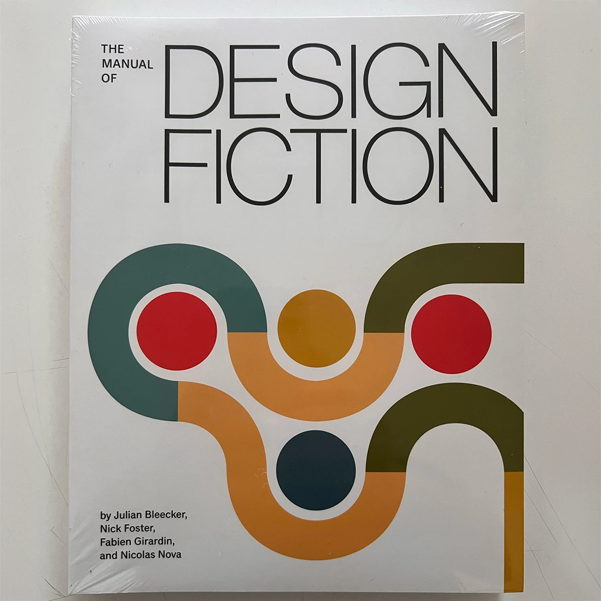 A photo from or of the book The Manual of Design Fiction (Softcover) by Julian Bleecker