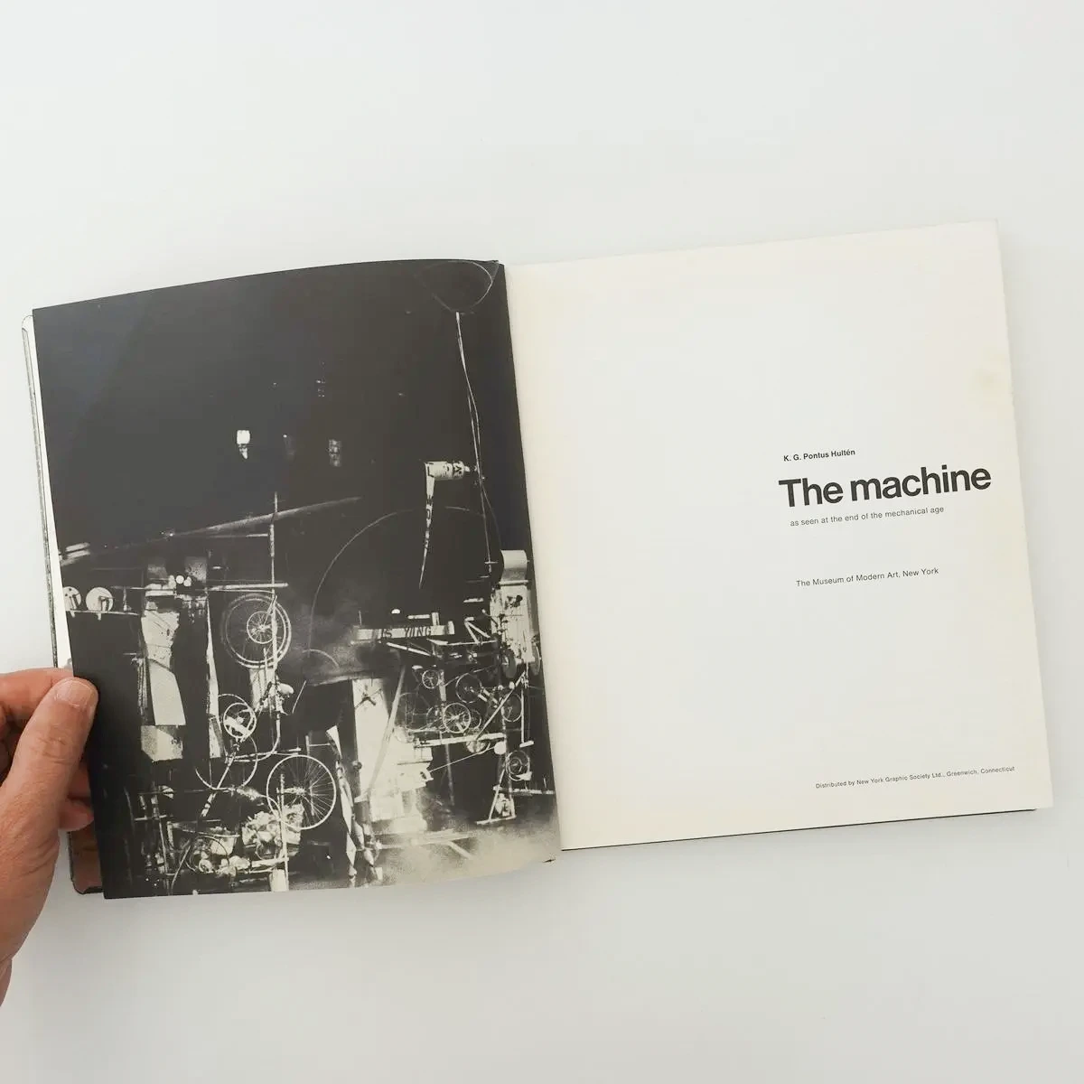 A photo from the book The Machine by K. Pontus Hultén