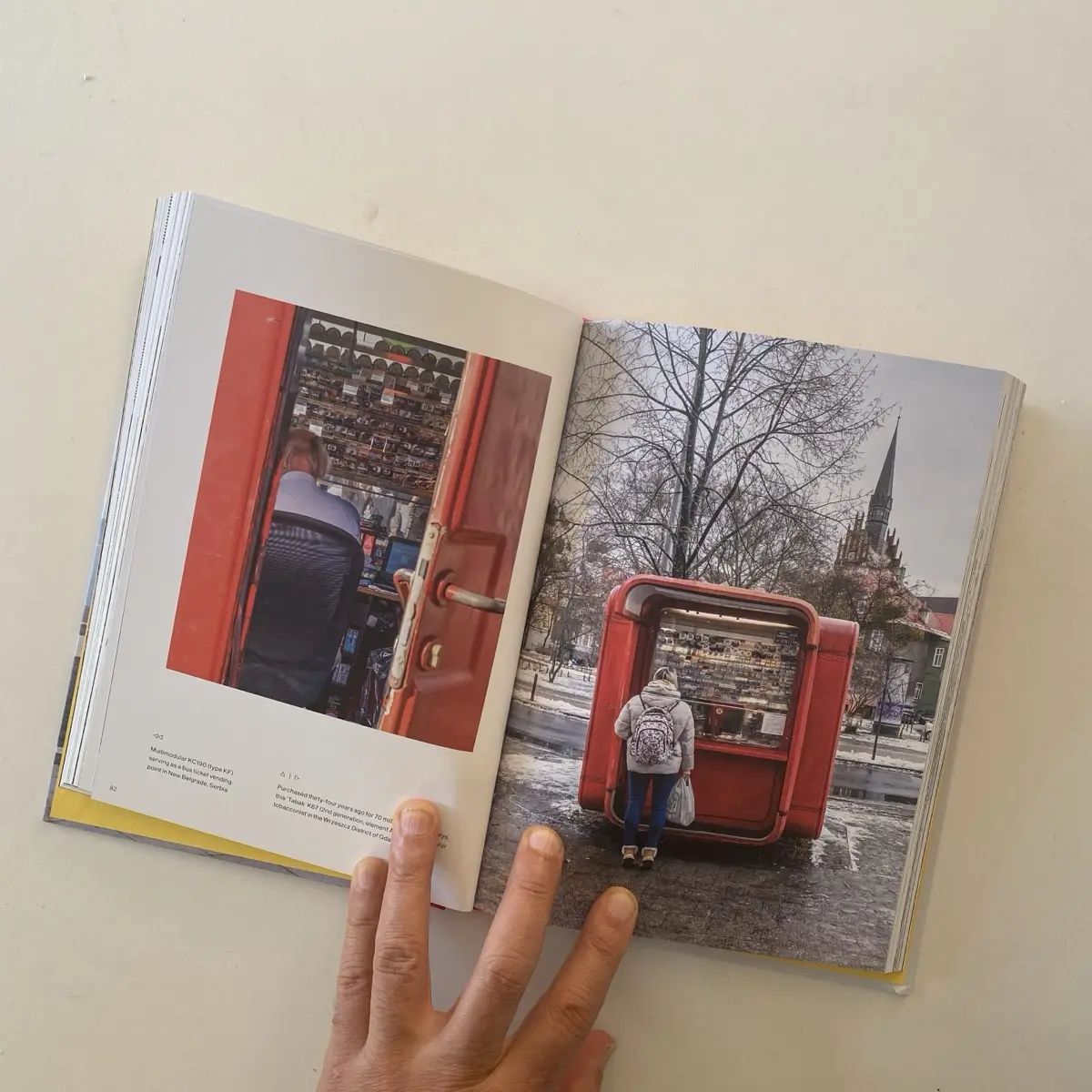 A photo from the book Kiosk