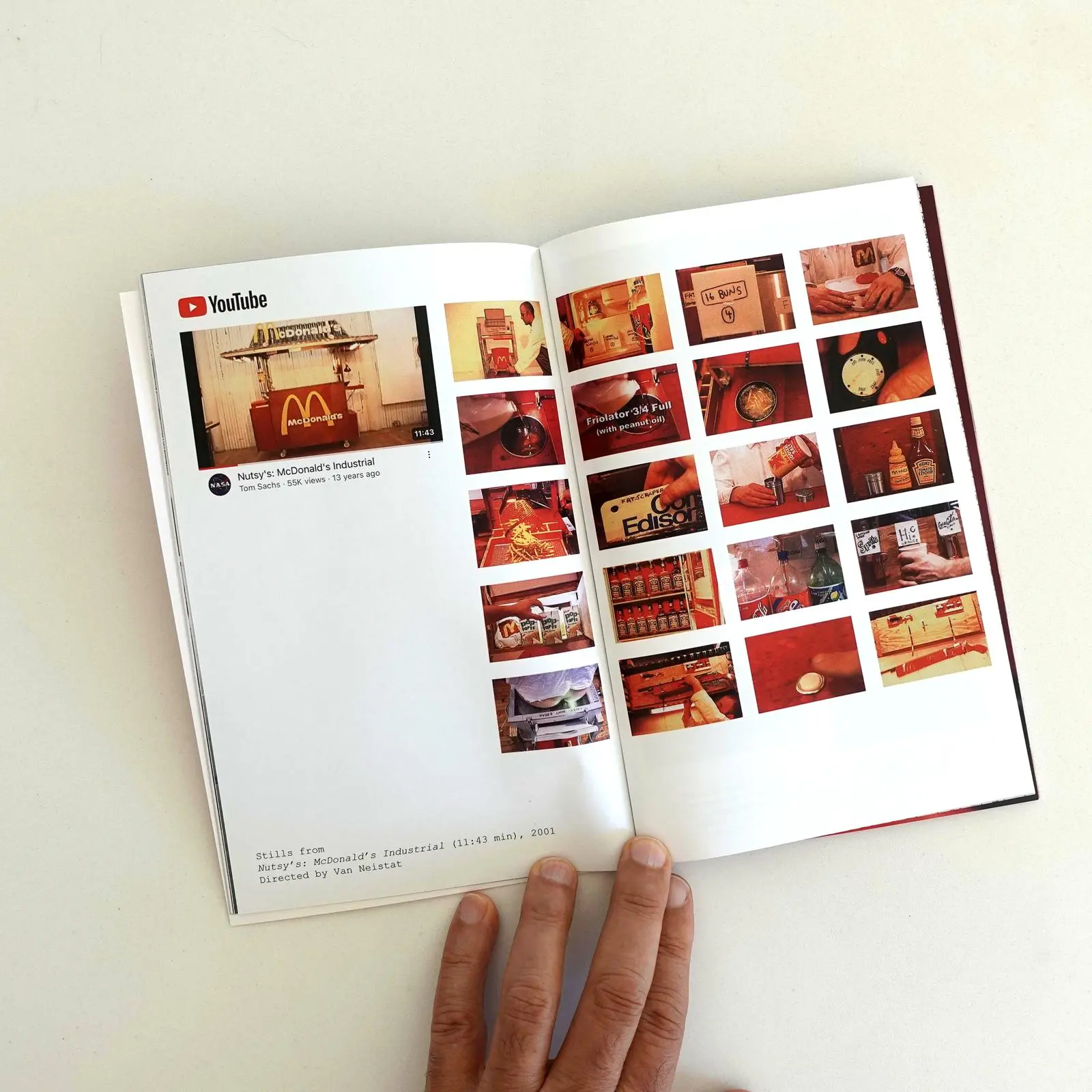 A photo from the book Tom Sachs Catalogue Raisonne by John Doe