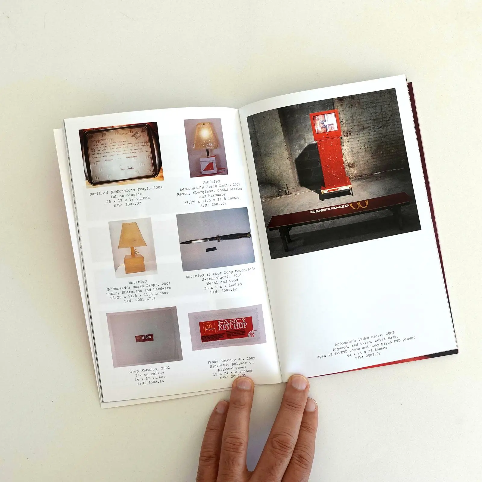 A photo from the book Tom Sachs Catalogue Raisonne by John Doe