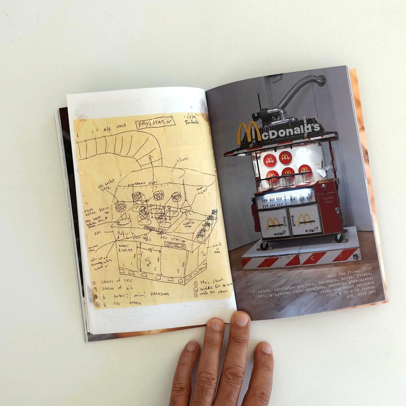 A photo from the book Tom Sachs Catalogue Raisonne by John Doe