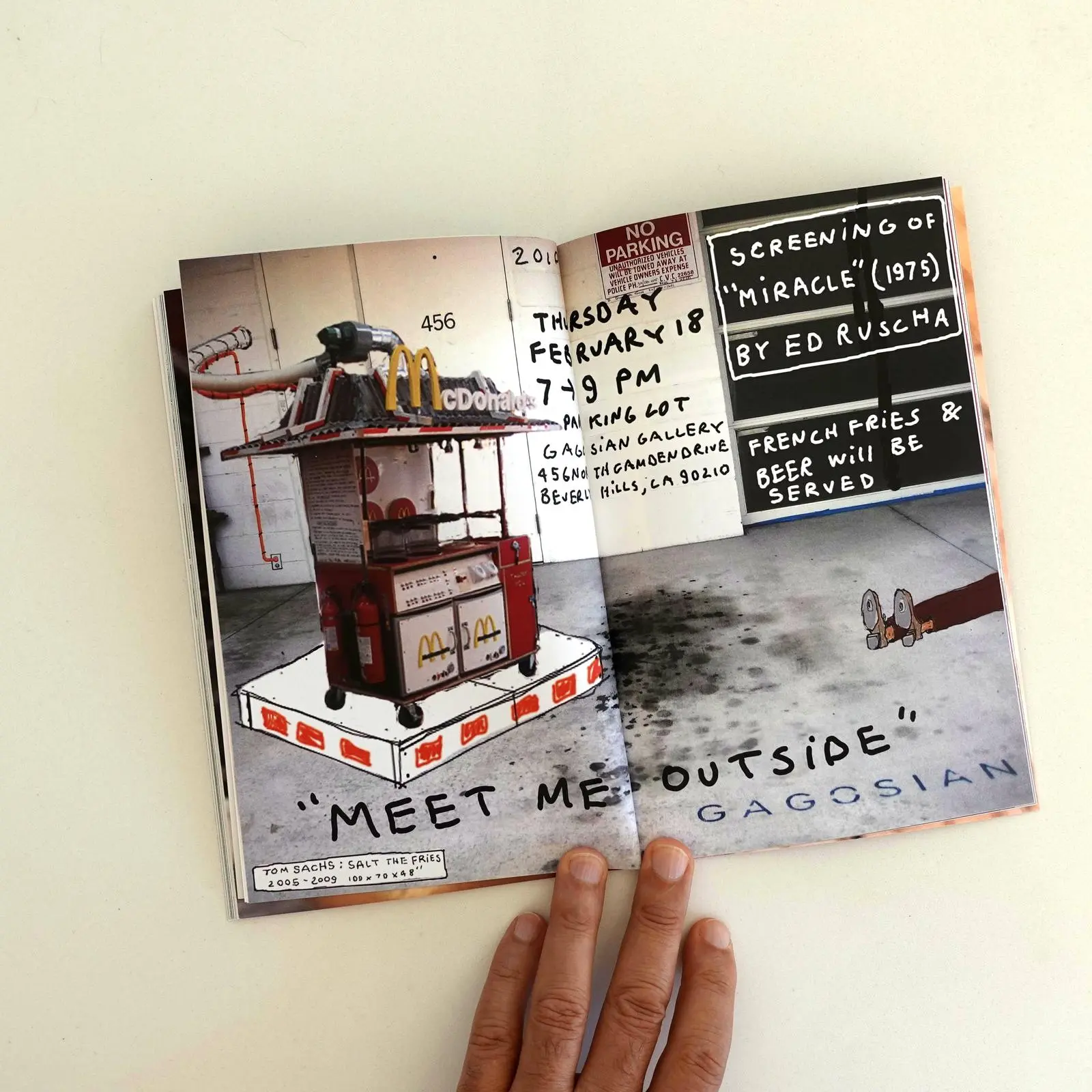 A photo from the book Tom Sachs Catalogue Raisonne by John Doe