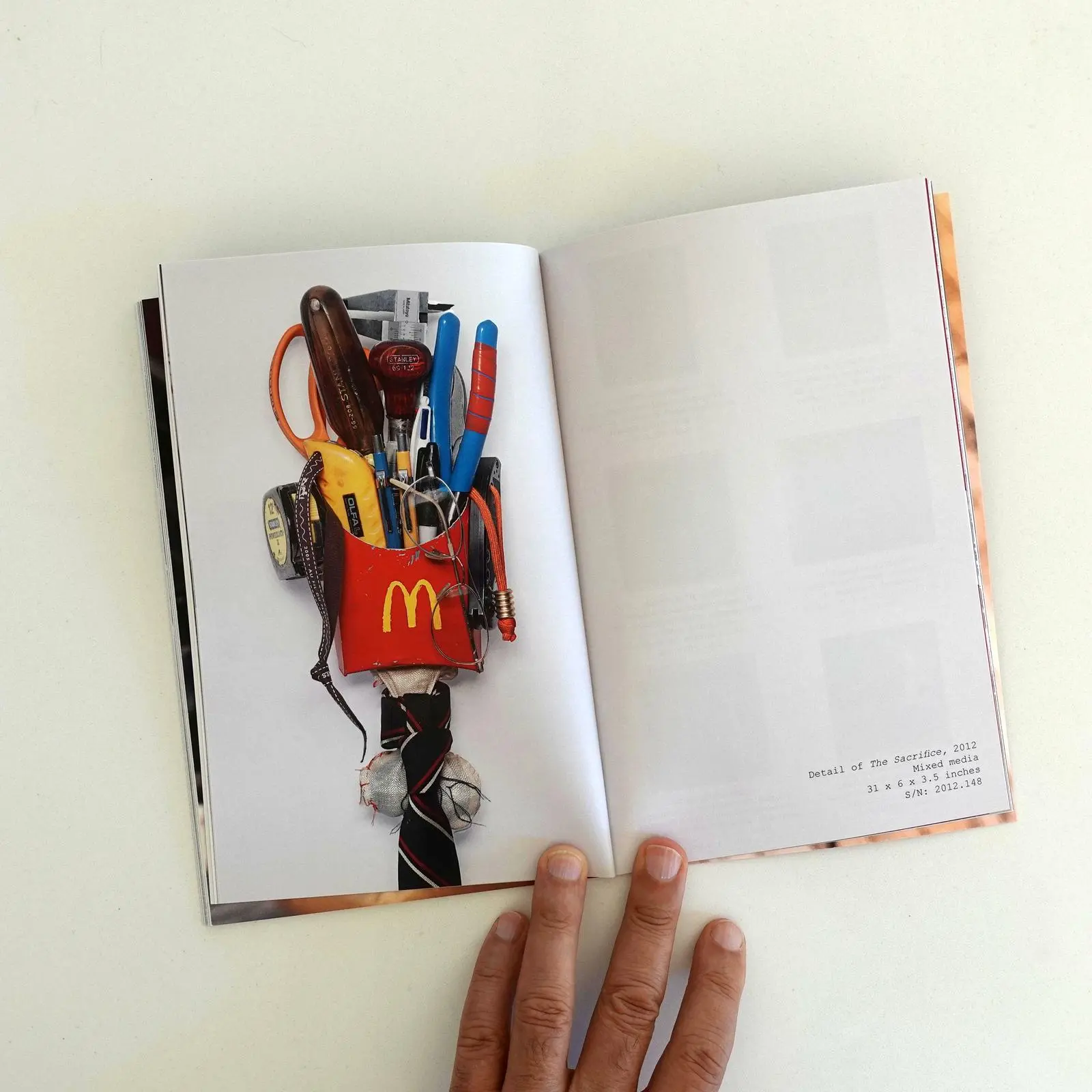 A photo from the book Tom Sachs Catalogue Raisonne by John Doe