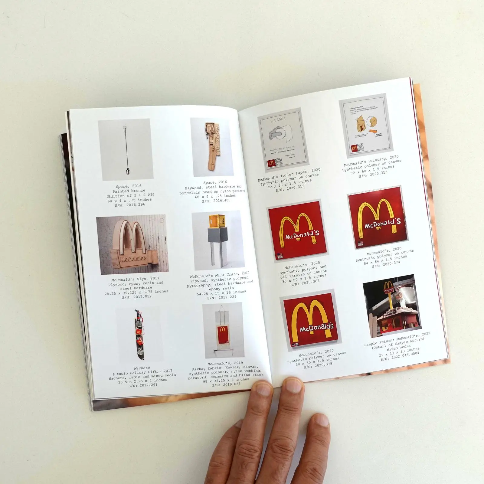 A photo from the book Tom Sachs Catalogue Raisonne by John Doe