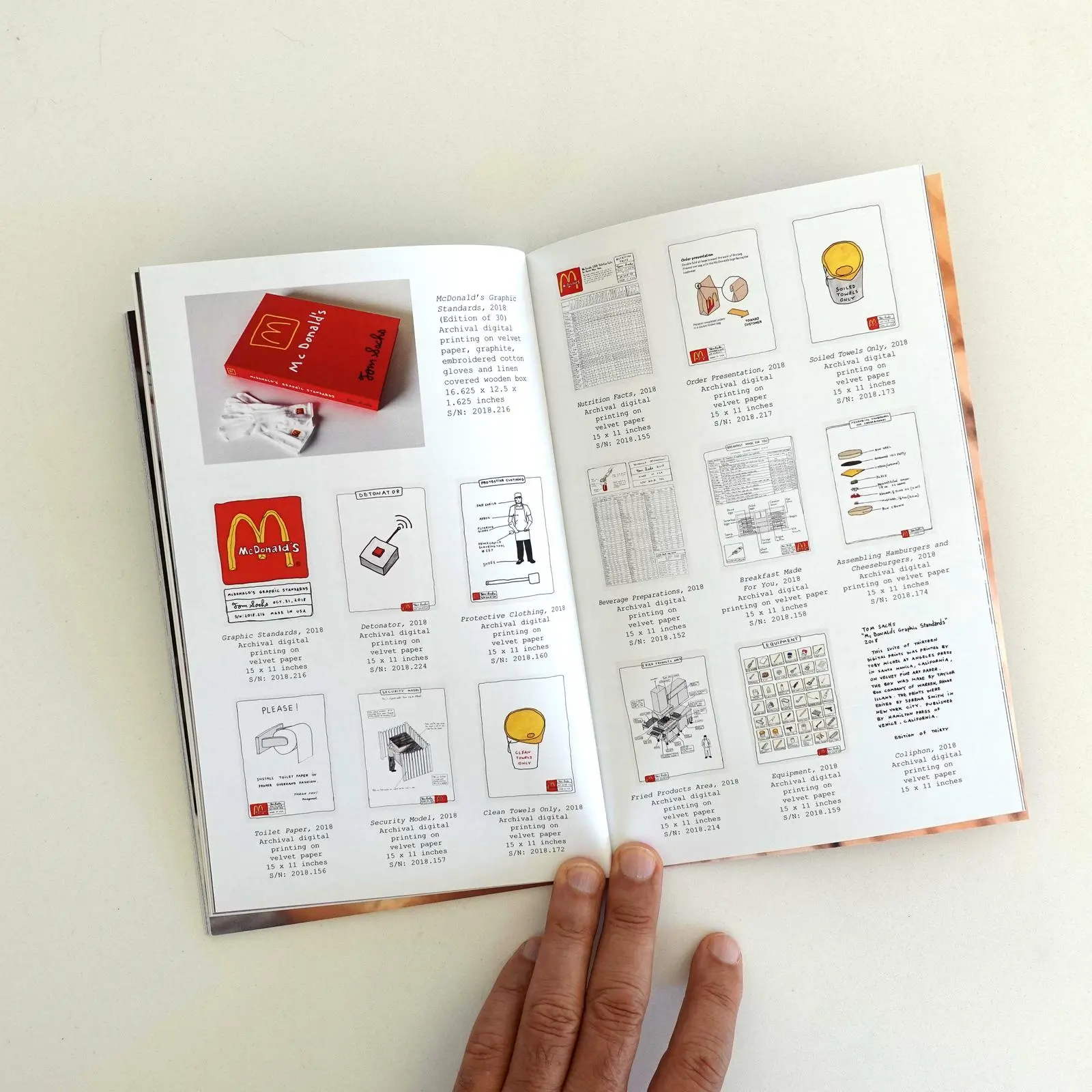 A photo from the book Tom Sachs Catalogue Raisonne by John Doe