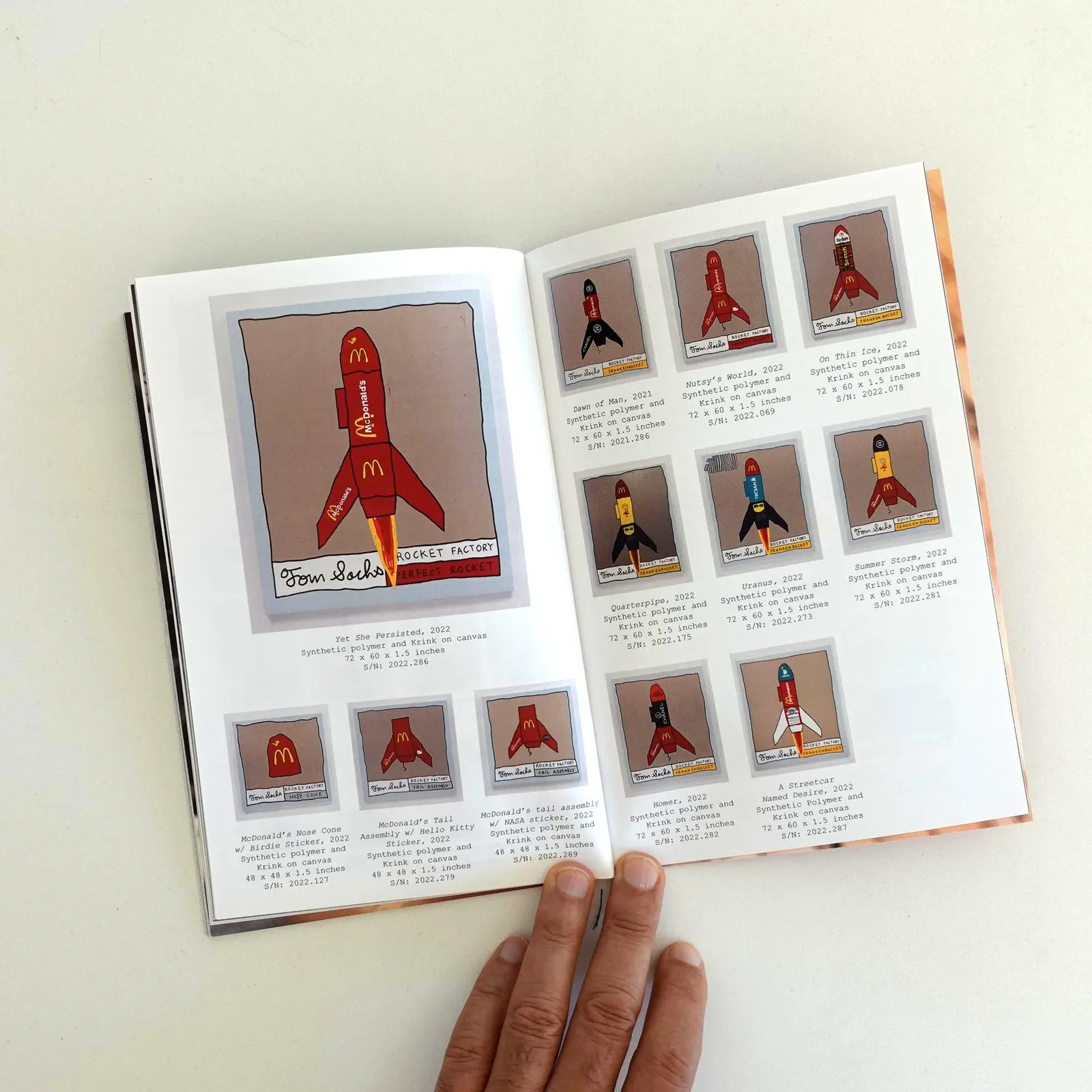 A photo from the book Tom Sachs Catalogue Raisonne by John Doe