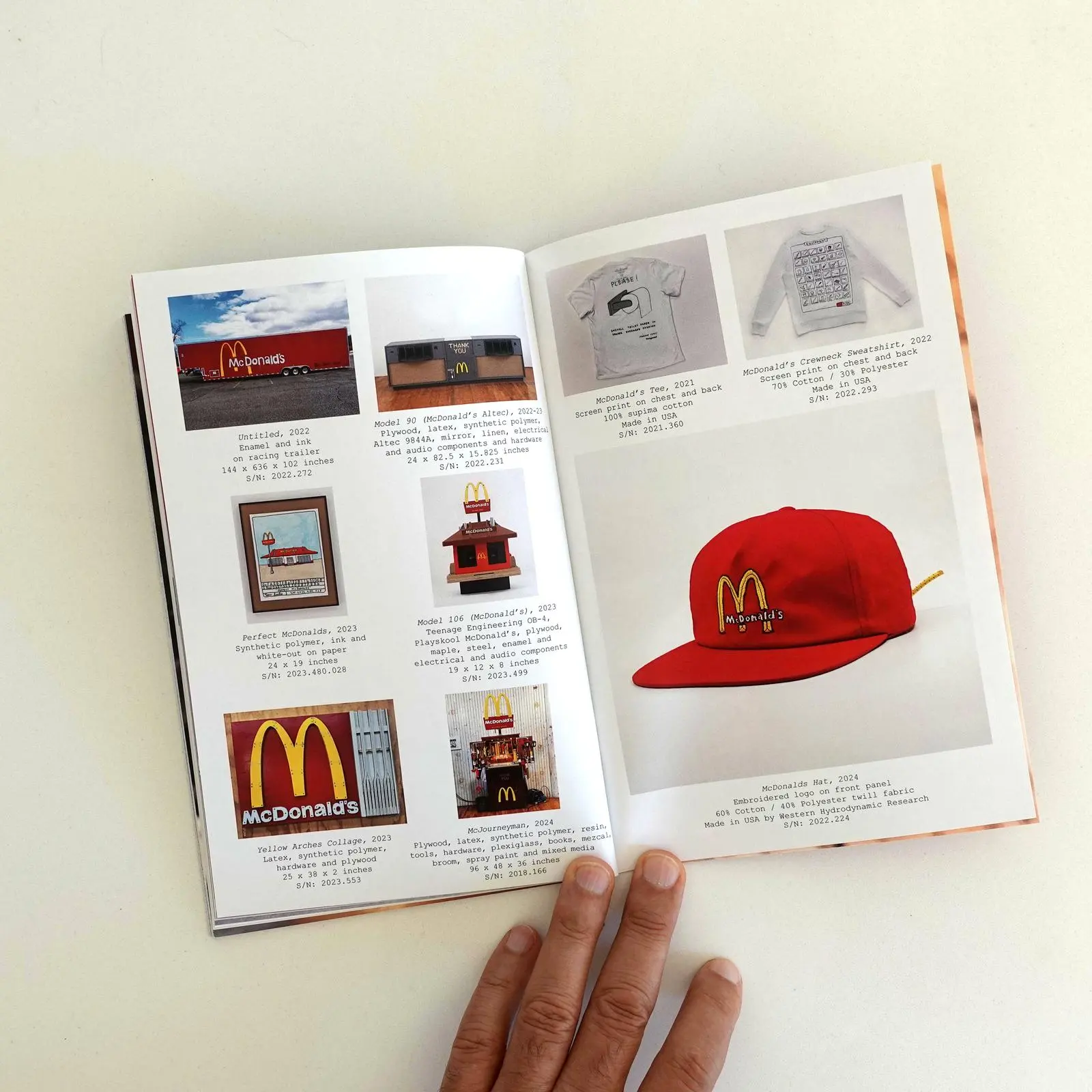 A photo from the book Tom Sachs Catalogue Raisonne by John Doe