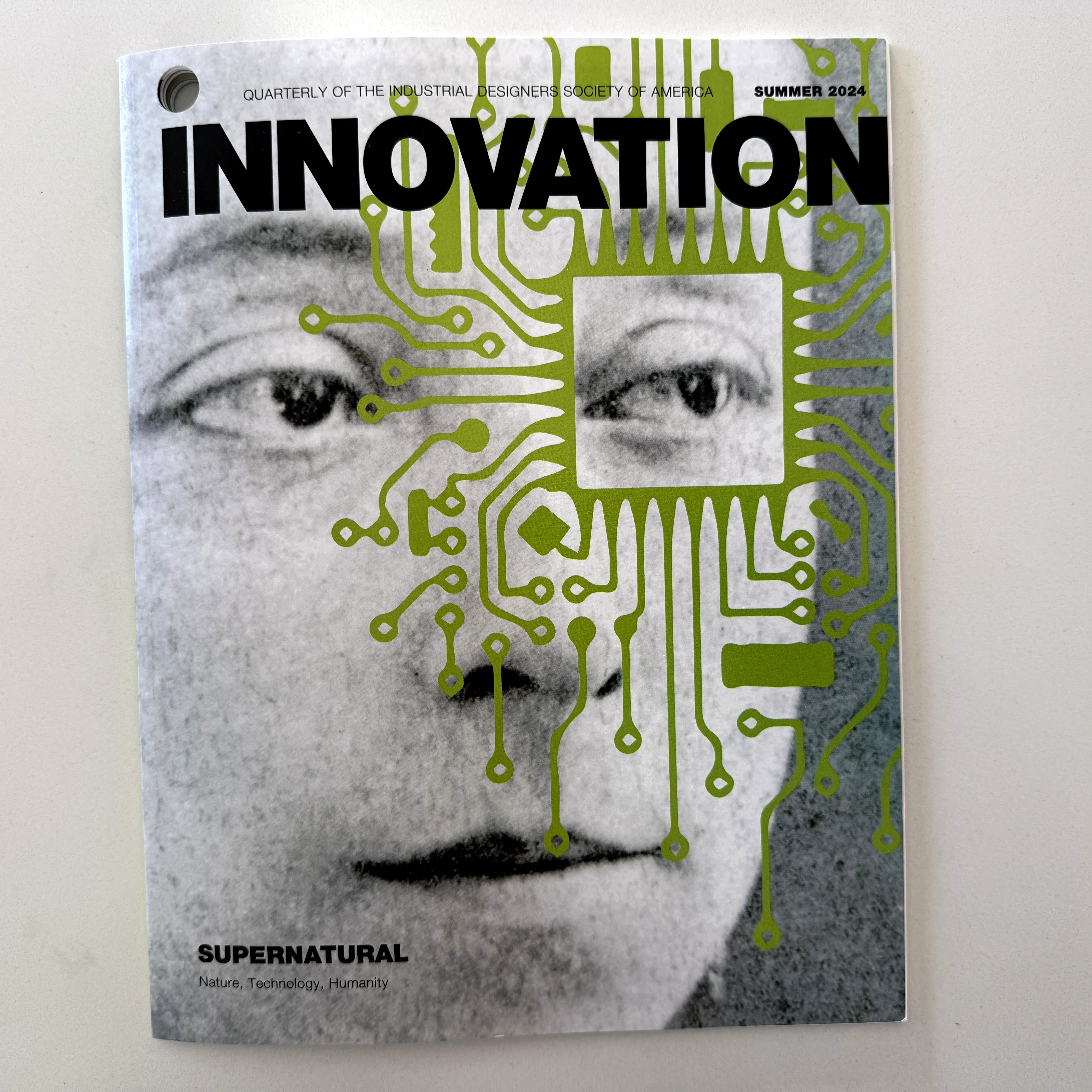 A photo from the magazine  IDSA Innovation: Supernatural