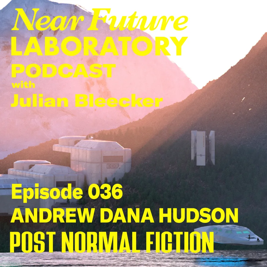 Near Future Laboratory Podcast Season {podcast.data.season} Episode {podcast.data.episode} titled {podcast.data.title}