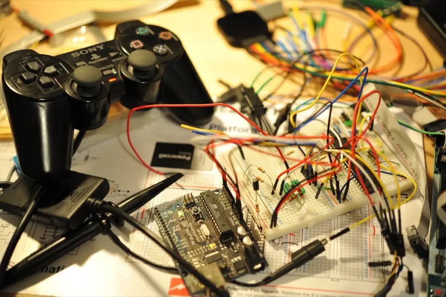 Images from the Near Future Laboratory Project PSX - A Playstation Controller Mode