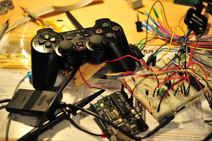 Images from the Near Future Laboratory Project PSX - A Playstation Controller Mode