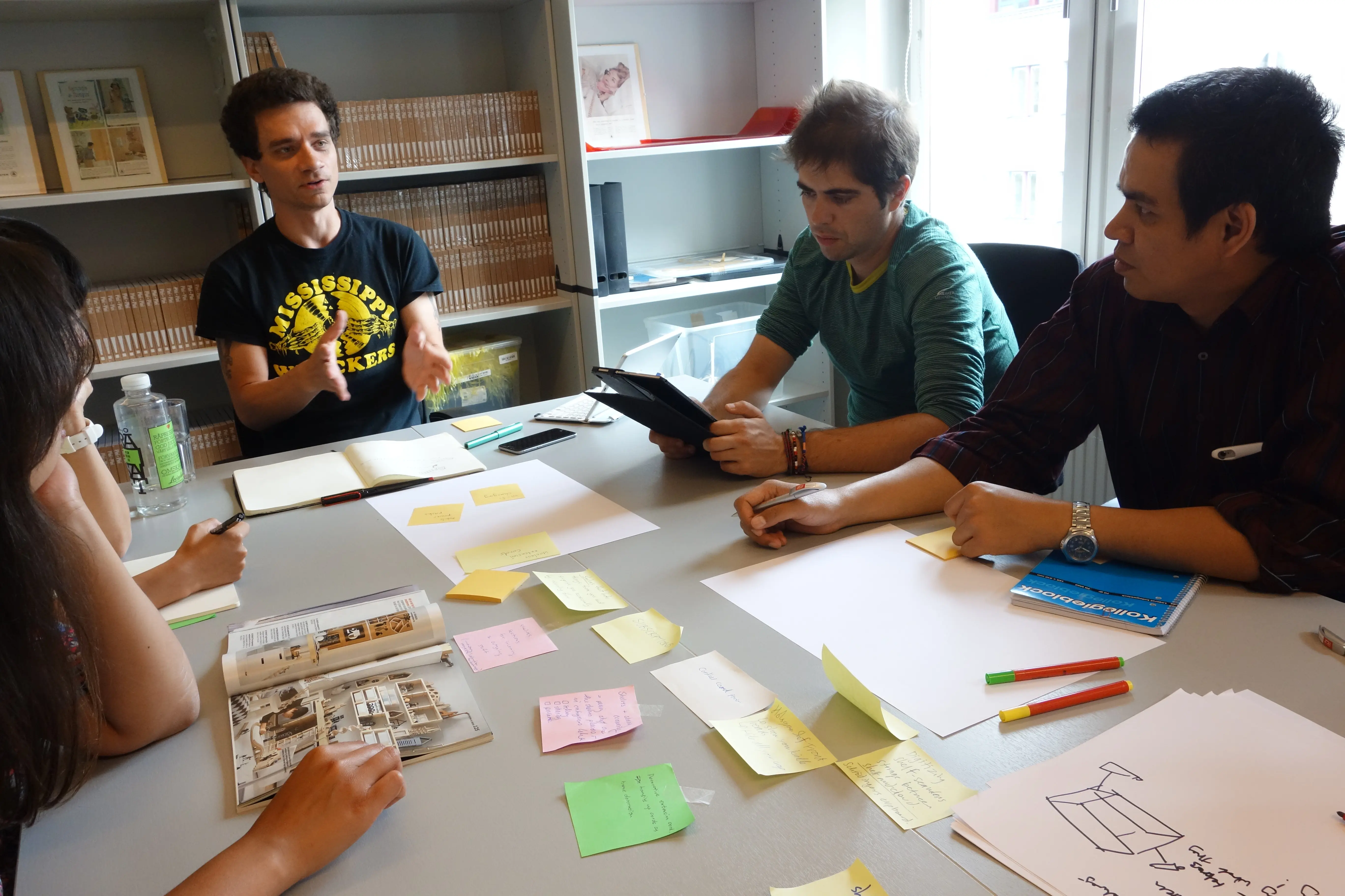 Workshopping the Design Fiction project IKEA Catalog by Near Future Laboratory