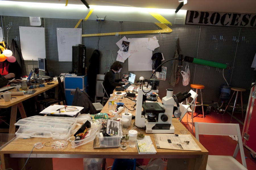 Image from the workshop medialab prado