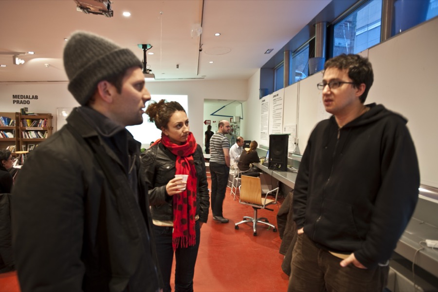Image from the workshop medialab prado