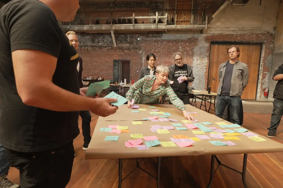 Images from the Near Future Laboratory workshop 'Futures of Work'