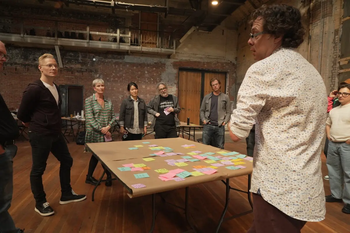 Images from the Near Future Laboratory workshop 'Futures of Work'